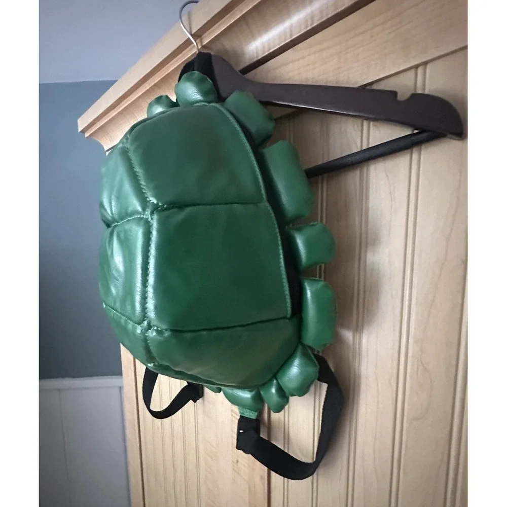 Nickelodeon Teenage Mutant Ninja Turtles Retro Backpack TMNT Green Turtle Shell